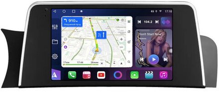 Магнитола для BMW X3 F25 2011-2014 CIC (рамка тип 2) - FarCar BM9-9663F2CIC монитор 9" QLED на Android 13, ТОП процессор, 4Гб+32Гб, CarPlay, 4G SIM-слот