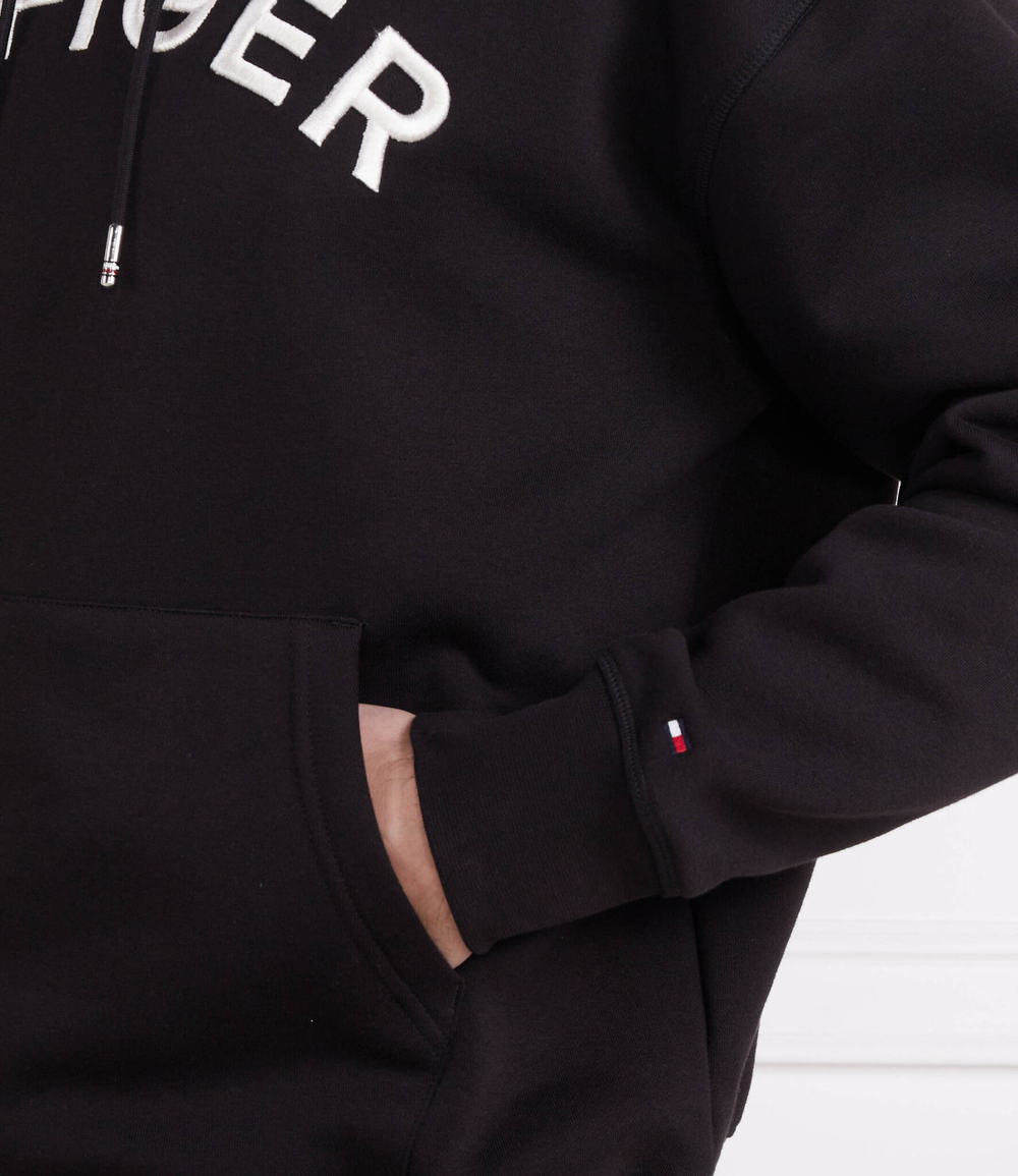 Худи HILFIGER ARCHED Tommy Hilfiger - черный(MW0MW31070)