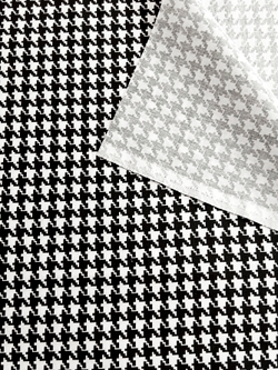 Ткань бязь плательная, рис. "Гусиные лапки", ширина 150 см, арт. 411