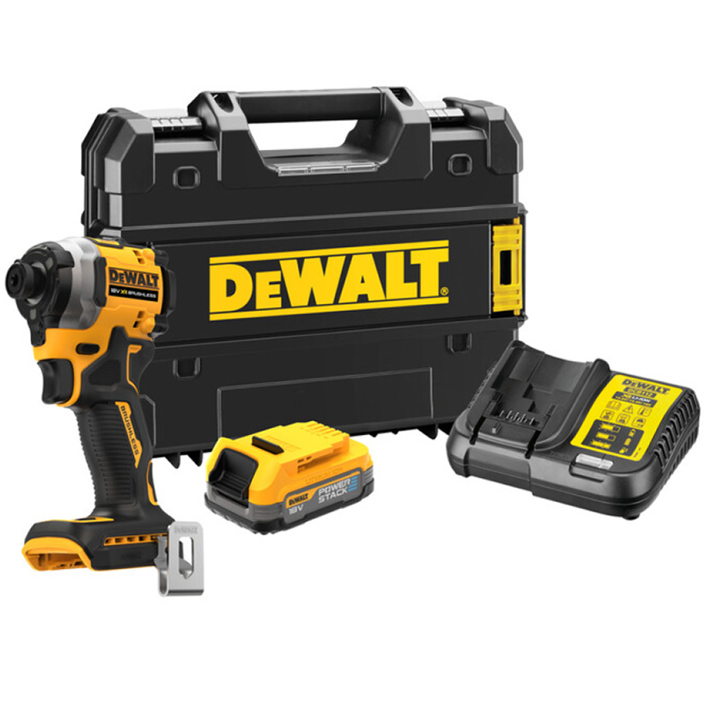 Аккумуляторная дрель-шуруповерт DeWalt DCF850E1T ударная