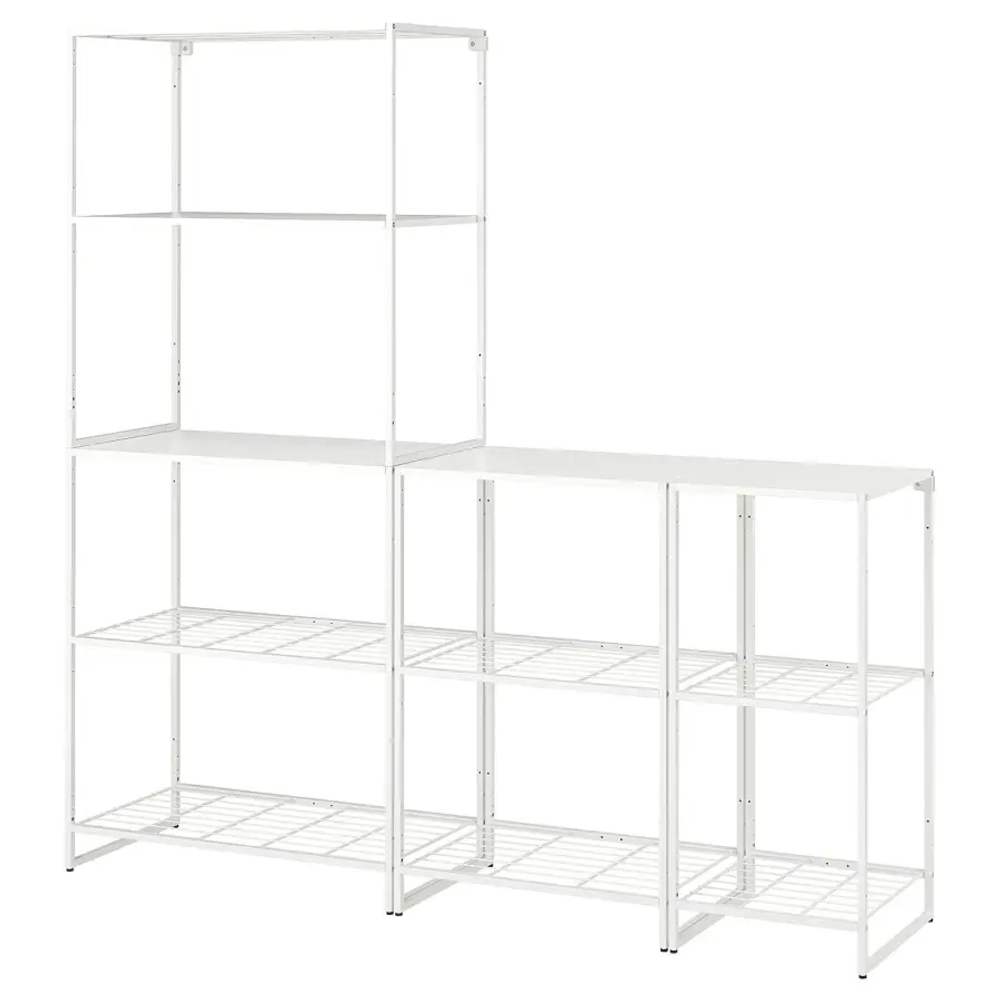 Стеллаж - IKEA JOSTEIN, 182х40х180 см, белый, ЮСТЕЙН ИКЕА