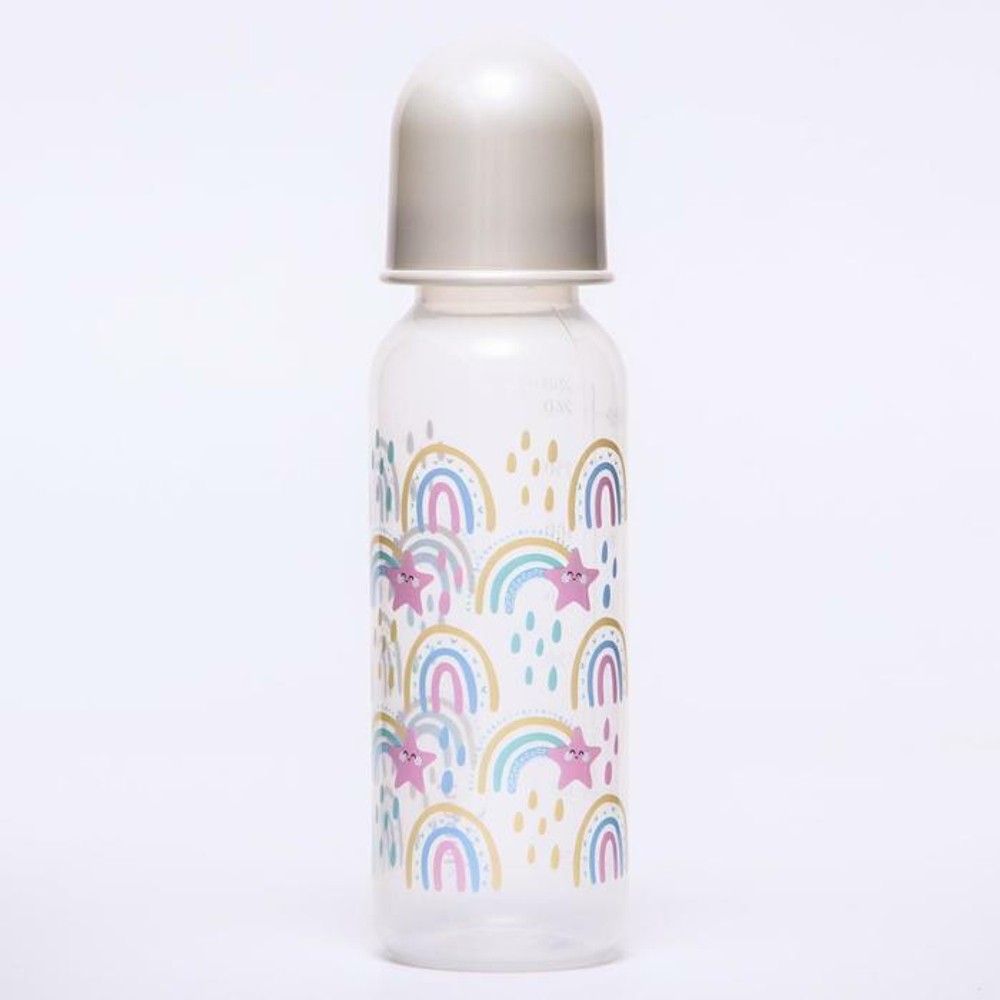 2088821 Бутылочка для кормления Just Lubby, 250 мл, от 0 мес., цвета МИКС