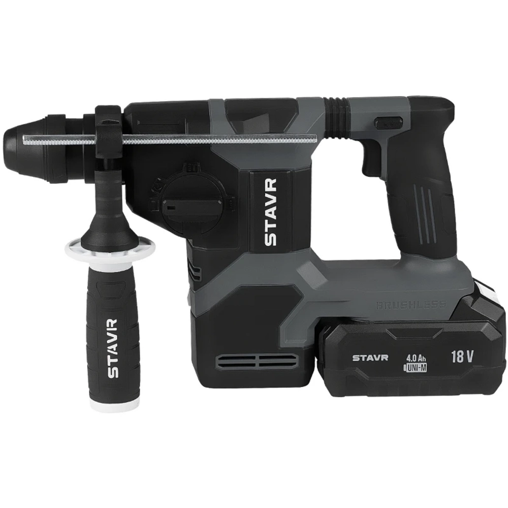 STAVR SBH 18BL-28AV-1K перфоратор аккумуляторный (1 x 4 Ач, ЗУ) 9020300071