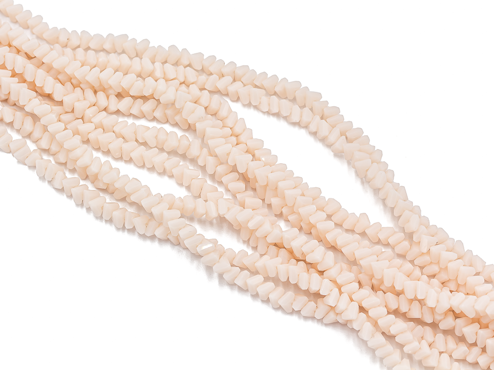 Нить бусин для украшений 4мм (ювелирное стекло)