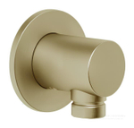 Шланговое подсоединение для душа Gessi Anello, настенное, цвет Brass Brushed PVD