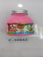 Лизун бутылочка 220г 6 цвета микс, банка с-30842