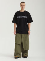 Мужские Брюки Asym Cargo Hakama Pants Vintage Stonewashed