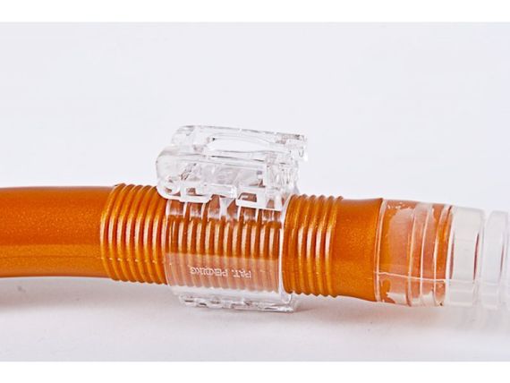 Трубка сухая Sargan Сонора желтый металлик