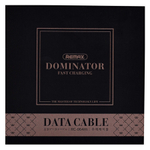 Кабель USB - MicroUSB Remax RC-064m (оплетка ткань) Золото