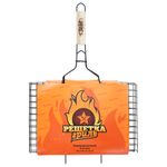 Решетка-гриль универсальная, размер 435х285 мм, глубина 18 мм, оксидированное покрытие, 101404, 701743