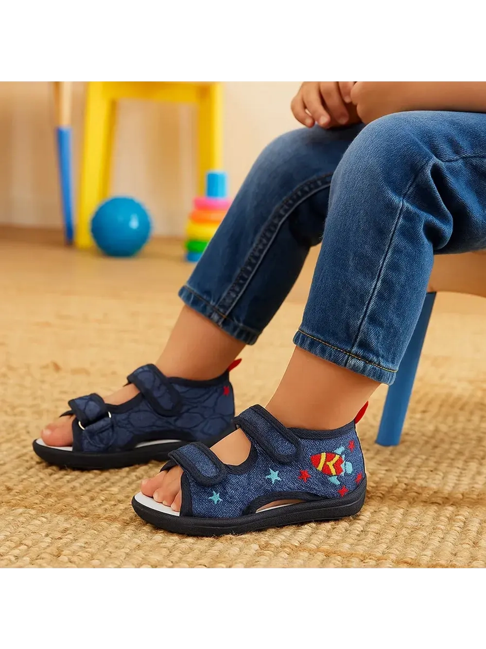 Детские сандалии для мальчика на лето.