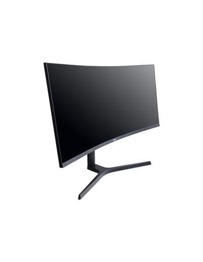 IRBIS NOBLEVIEW 34'' LED Monitor Curved 3440x1440, 21:9, VA, 400 cd/m2, 4000:1, 3ms, HDMI, DP USB-C(65W) USB-Ax2 USB-B Audio output 165Hz Tilt Height Swivel внешн. бп VESA Black 3y (China)