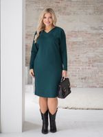Платье 1193 изумрудный Novita (Акция)