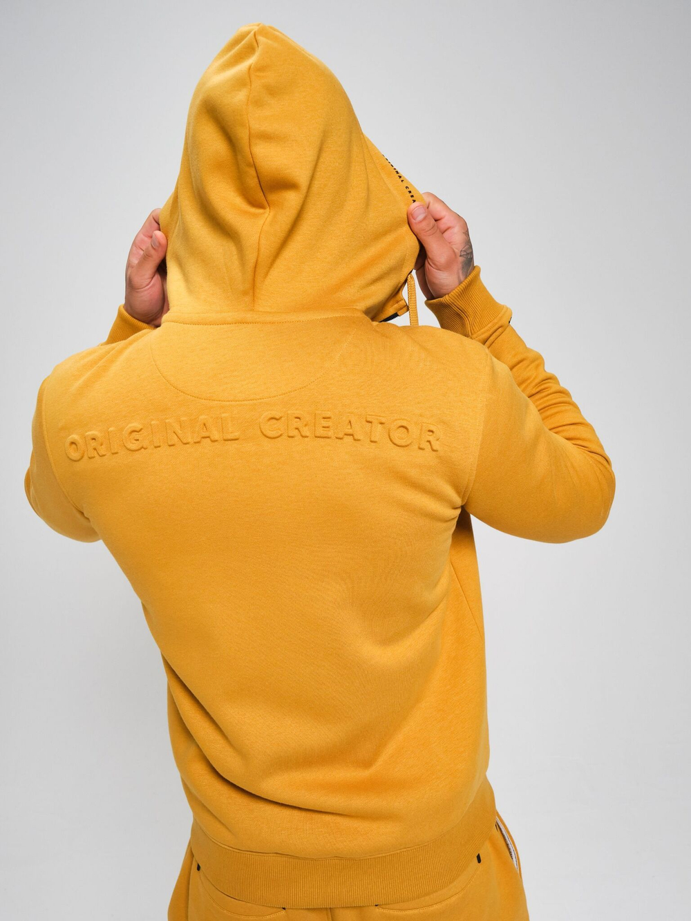 Толстовка мужская ORIGINAL CREATOR ZIP HOODIE, Желтый