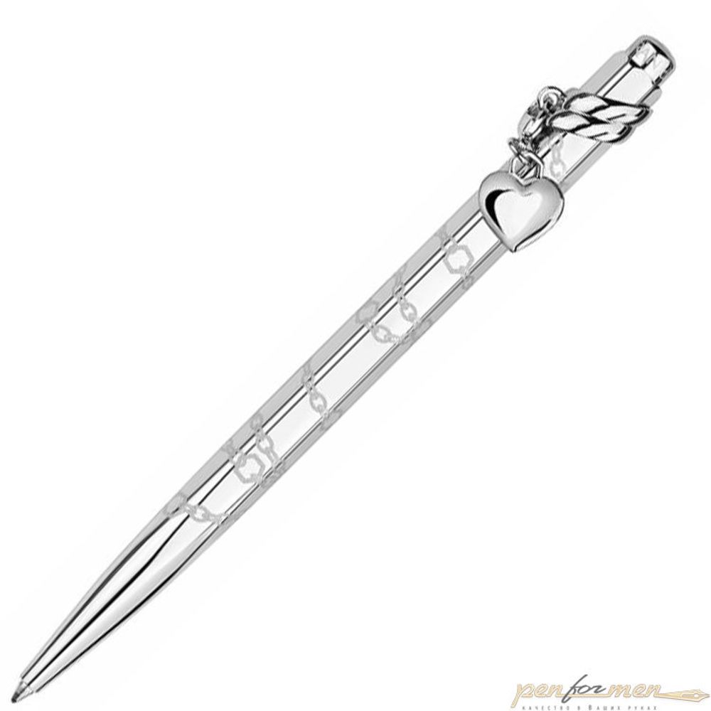 Шариковая ручка Carandache Ecridor Mademoiselle PP латунь палладиевое покрытие (890.101)