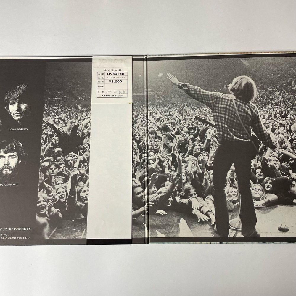 Винтажная виниловая пластинка LP Creedence Clearwater Revival C. C. R. Pendulum (Japan 1971) (Obi) Have You Ever Seen The Rain