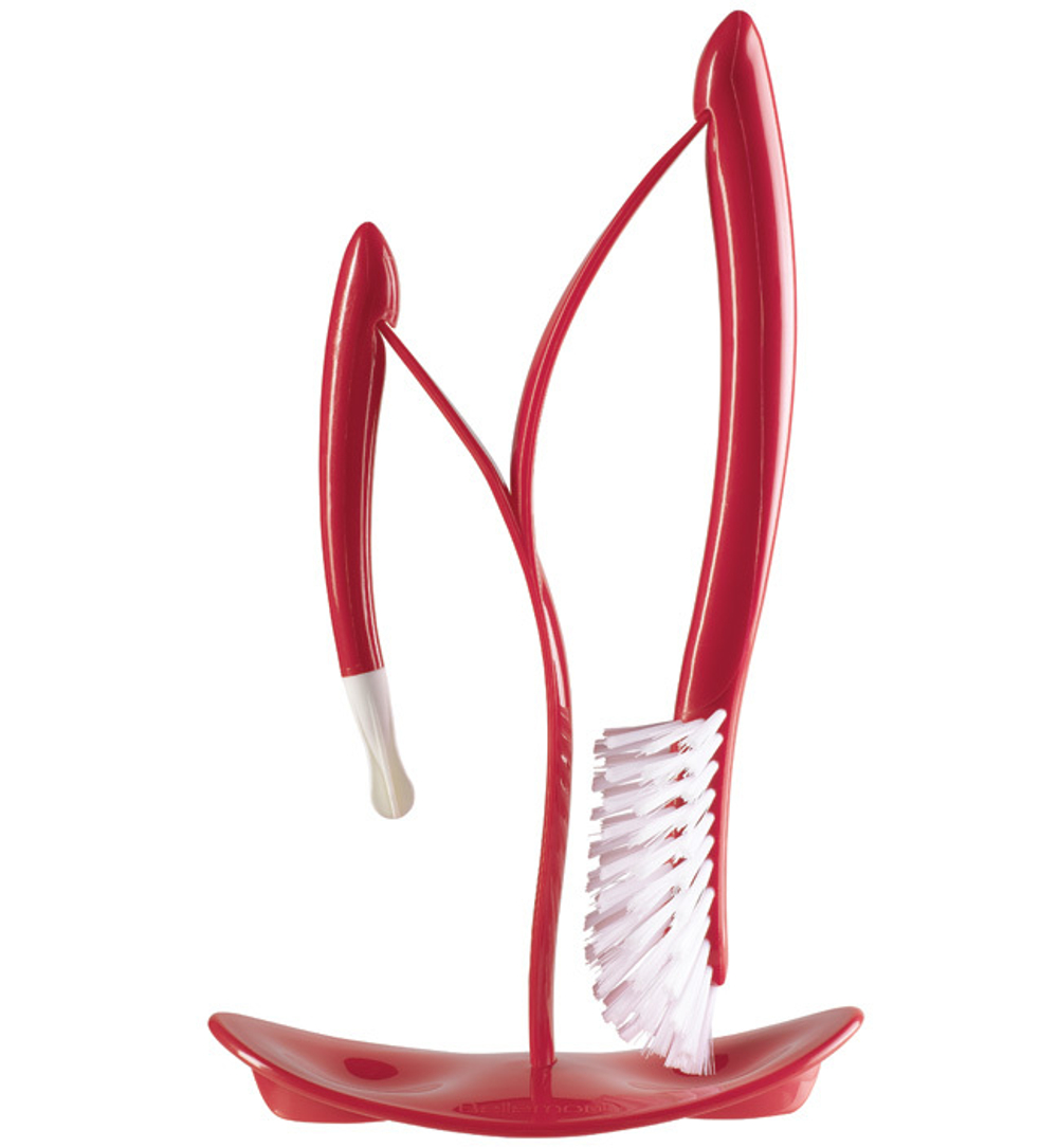 AngelCare Bottles brushes and drying stand, щетки для мытья бутылочек