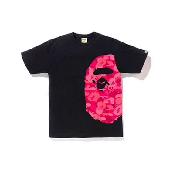 A BATHING APE HEAD TEE MENS T