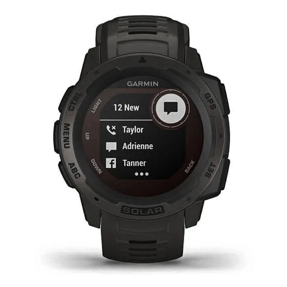 Спортивные часы GARMIN Instinct Solar Graphite, 010-02293-00