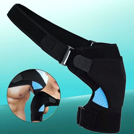 Бандаж на плечо, плечевой сустав, универсальный размер, регулируемая степень фиксации