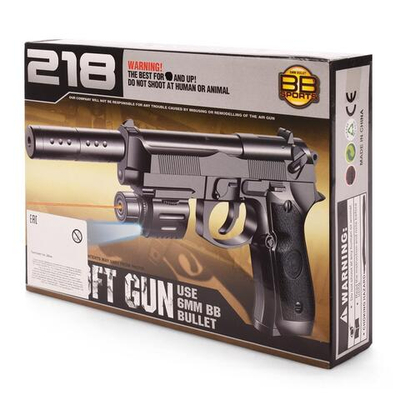 Пистолет пн. 24см, коробка 218C