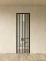 Распашная алюминиевая перегородка Minoli 16