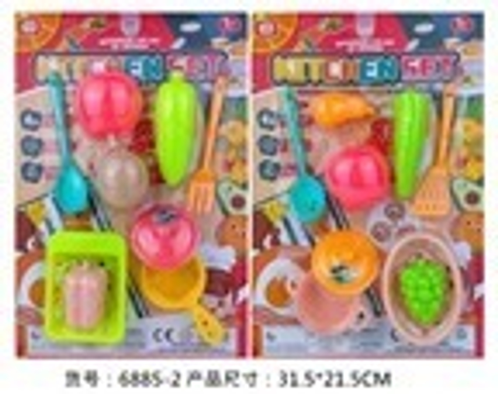 Набор посуды «Шеф-повар», 9 предметов, 31.5*21.5 см, в ассортименте