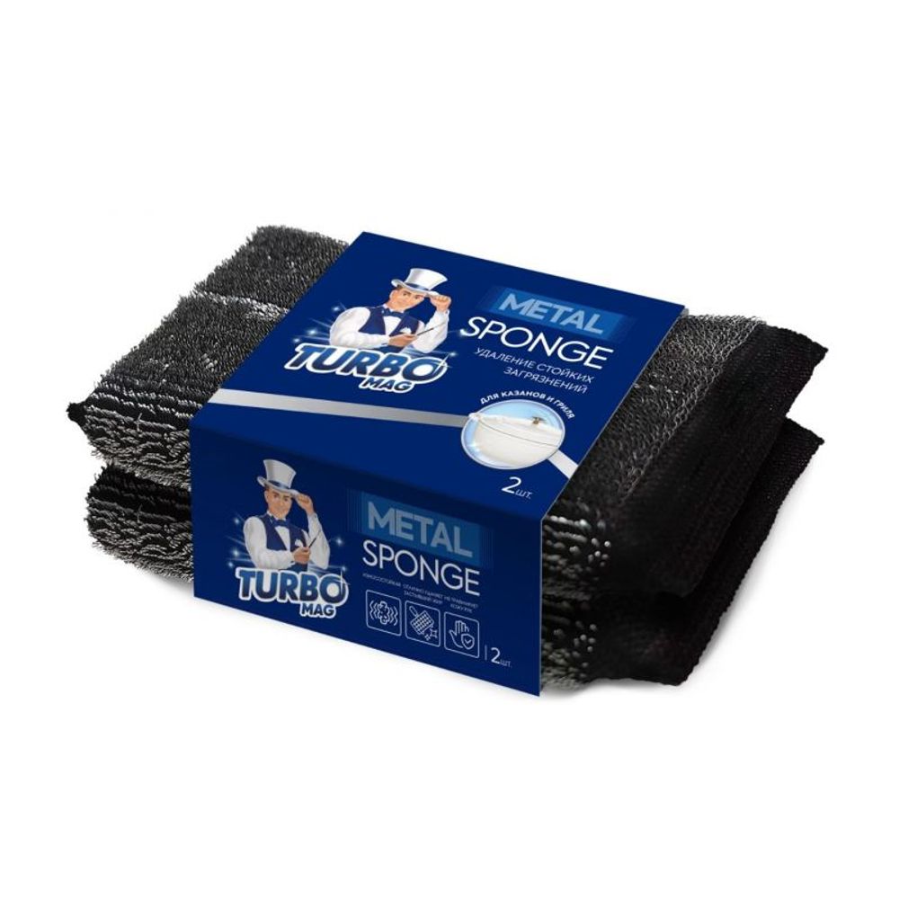 Губка "TurboMag" Metal