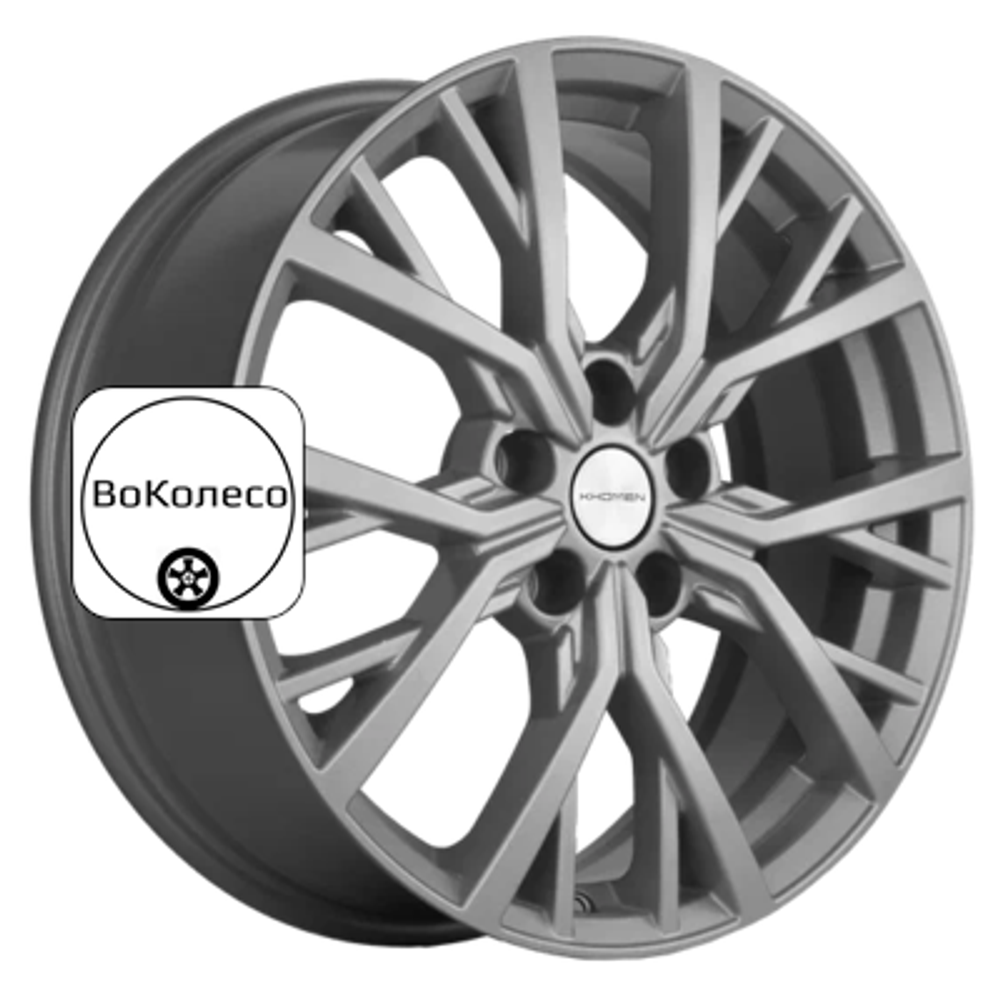 7x18/5x114,3 ET40 D64,1 KHW1806 (Haval F7/F7x) F-Silver Khomen Wheels