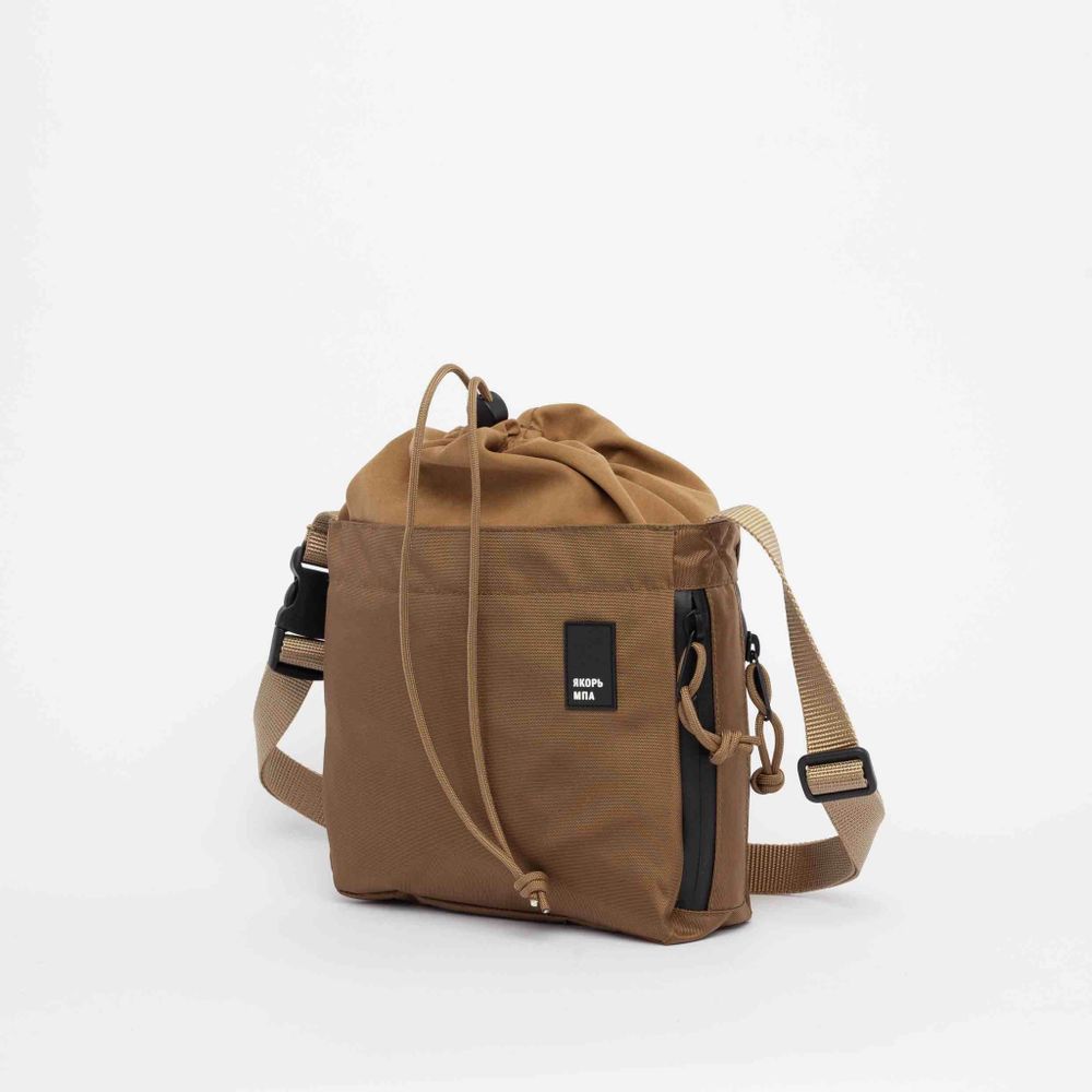 Сумка Якорь Сборка-мини бронзовый нейлон 500 / хаки как персик