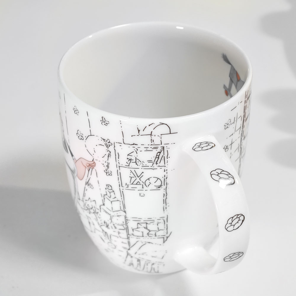 Кружка 420мл Малыш и Карлсон, форма Дерби