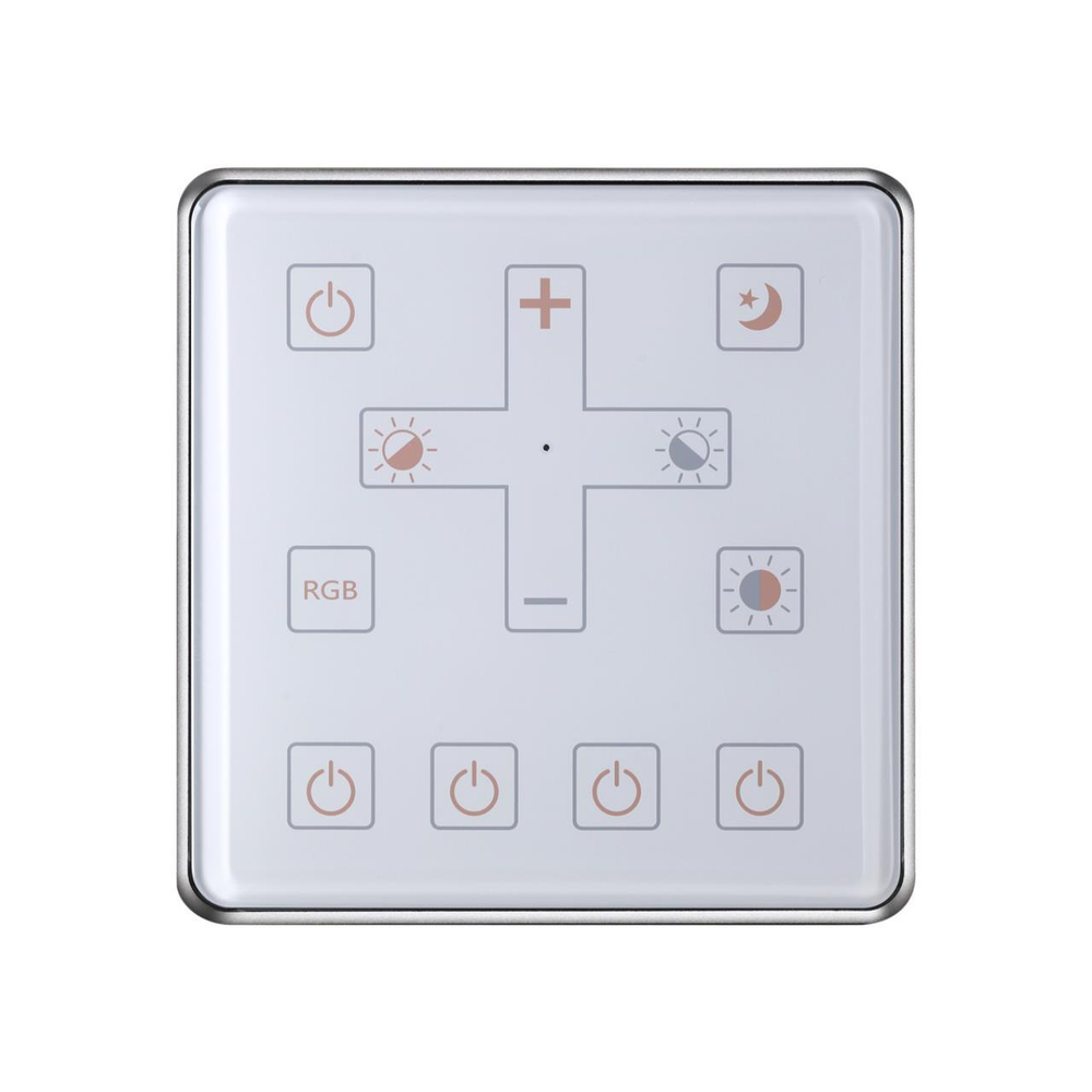 359393 PULT NT24 042 белый Беспроводной пульт дистанционного управления (2.4G) для арт. 359362-359377 IP20 GLAT