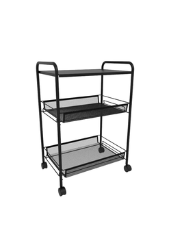 Этажерка "Ладья 33КС" (Черный)