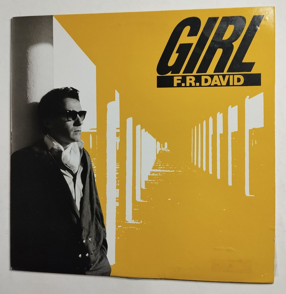 Винтажная виниловая пластинка LP F.R. David Girl (Japan 1986) (No Obi)