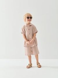 Шорты муслиновые "Песок"