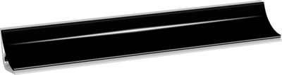 Угол внешний для столешниц "Черный" LB-23-619 KORNER