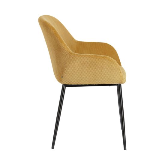 Стул Konna горчичный вельвет La Forma Испания 
