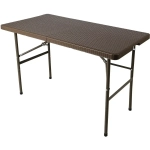 Стол складной 122*60*74см «Венеция» рисунок под ротанг