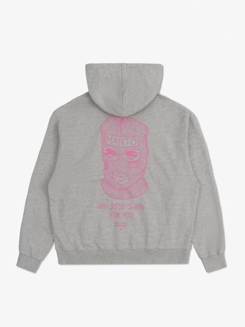 Худи MANTO BALACLAVA OVERSIZE серая