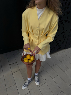 Блейзер Lemon tree лимонный