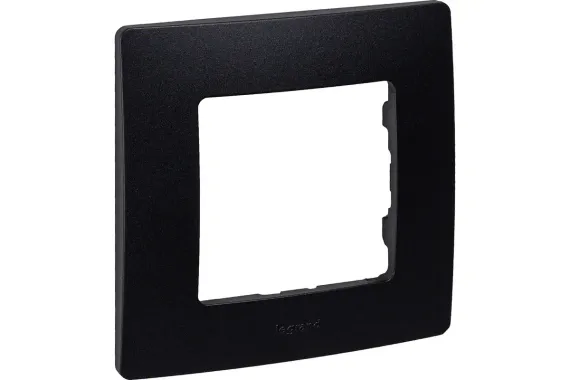 Рамка Legrand Etika 1-постовая антрацит 25634