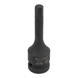 Головка-бита 6-гранная ударная 8мм,1/2'' RockForce RF-24407808MPB