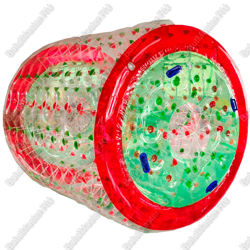 Аттракцион Водный роллер (Гидророллер) "Цветной" ПВХ, 2.4*2.2*2.2 м