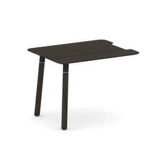 Fresco Брифинг-приставка FR.BR-10 Дуб Темный/Металл Черный 1000*800*725