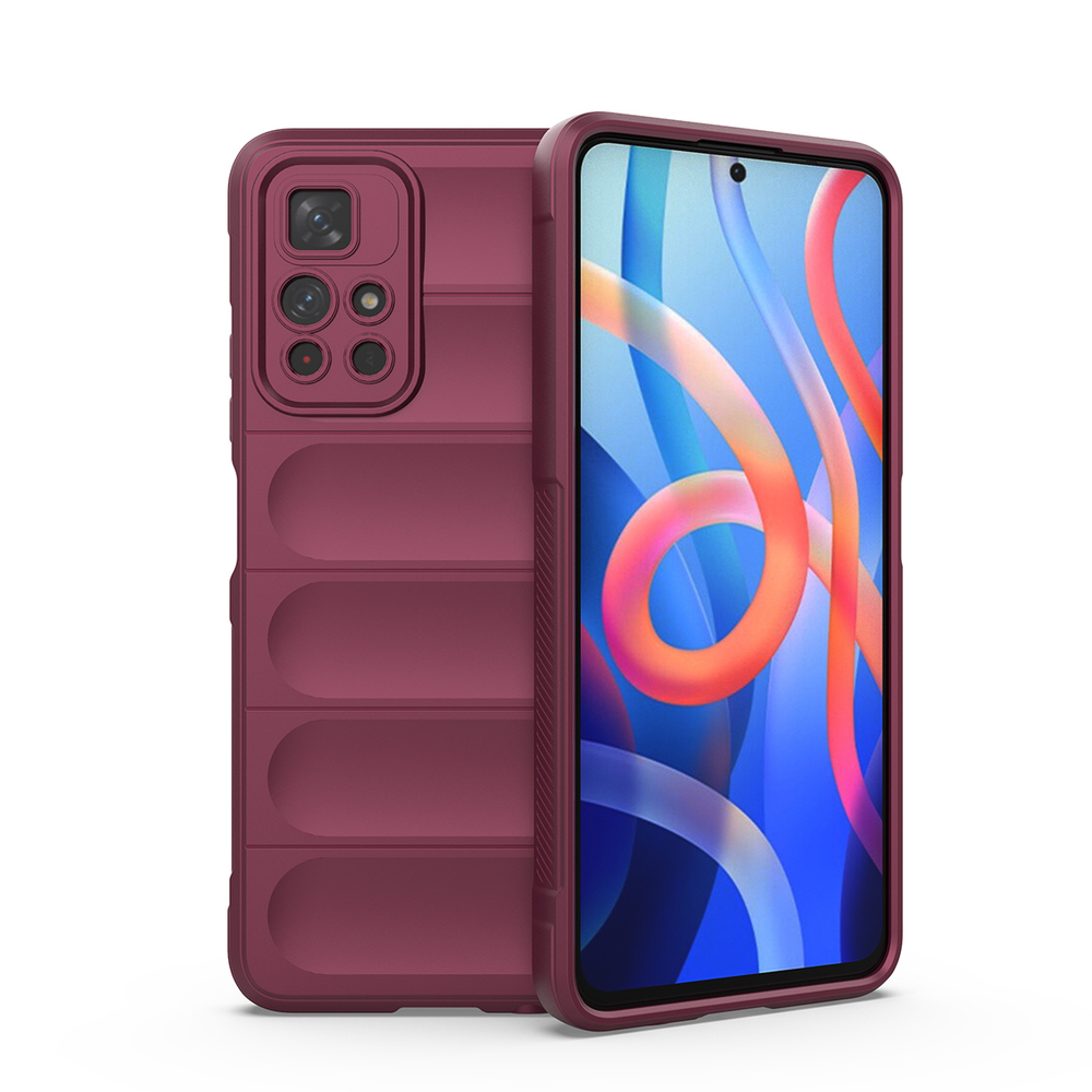 Противоударный чехол Flexible Case для Poco M4 Pro 5G