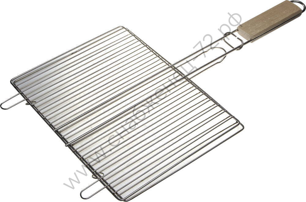 GRINDA Barbecue 300х225 мм, нержавеющая сталь, плоская решетка-гриль (424733)