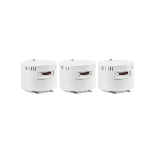 Стабилизатор напряжения для трехфазных сетей SKAT STP-10000/3 комплект