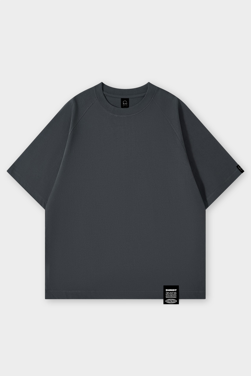 Футболка SHMOT "REGLAN DELUX MONO" Серый