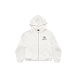 LOTUS ZIP-UP HOODIE OVERSIZED