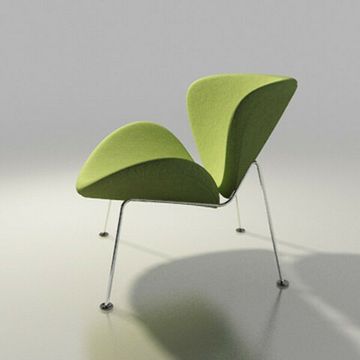 кресло slice armchair (ткань)